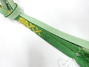 正絹　手組帯締め